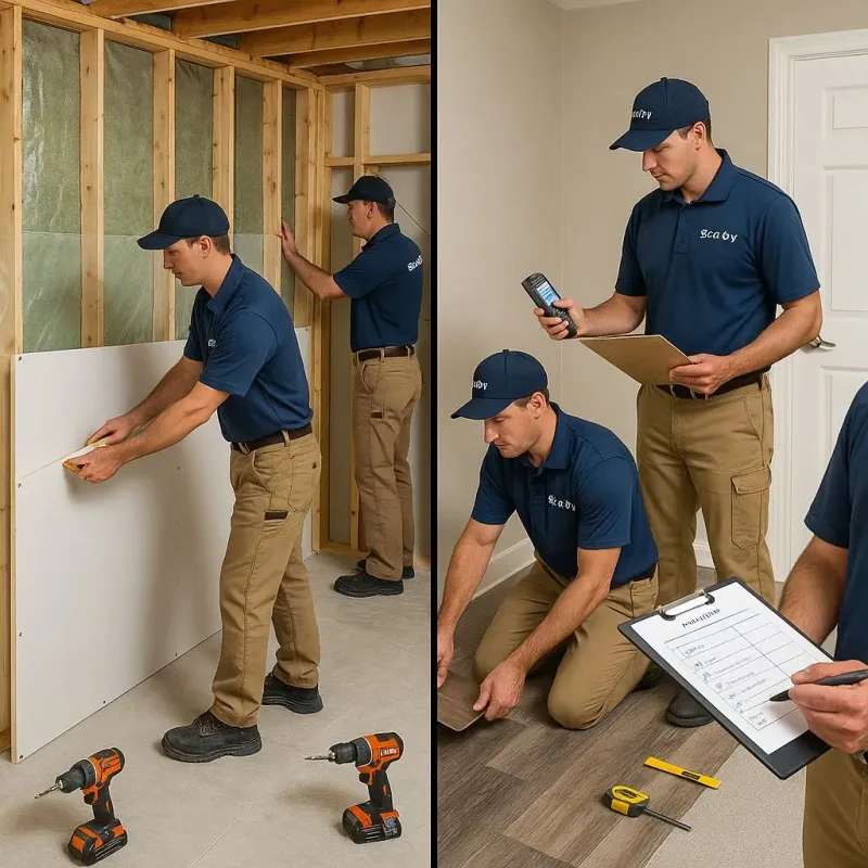 Repairs and Reconstruction process in Trumansburg, NY